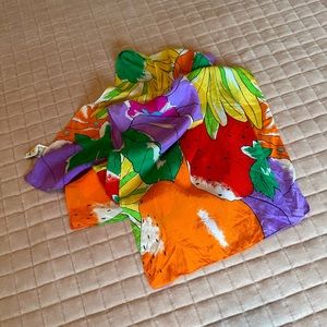 VINTAGE LIZ CLAIBORNE silk scarf